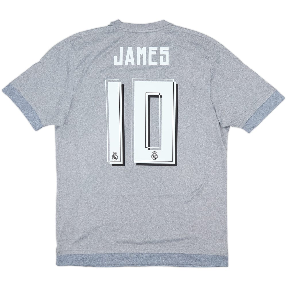 2015-16 Real Madrid Away Shirt James #10 - 8/10 - (L)