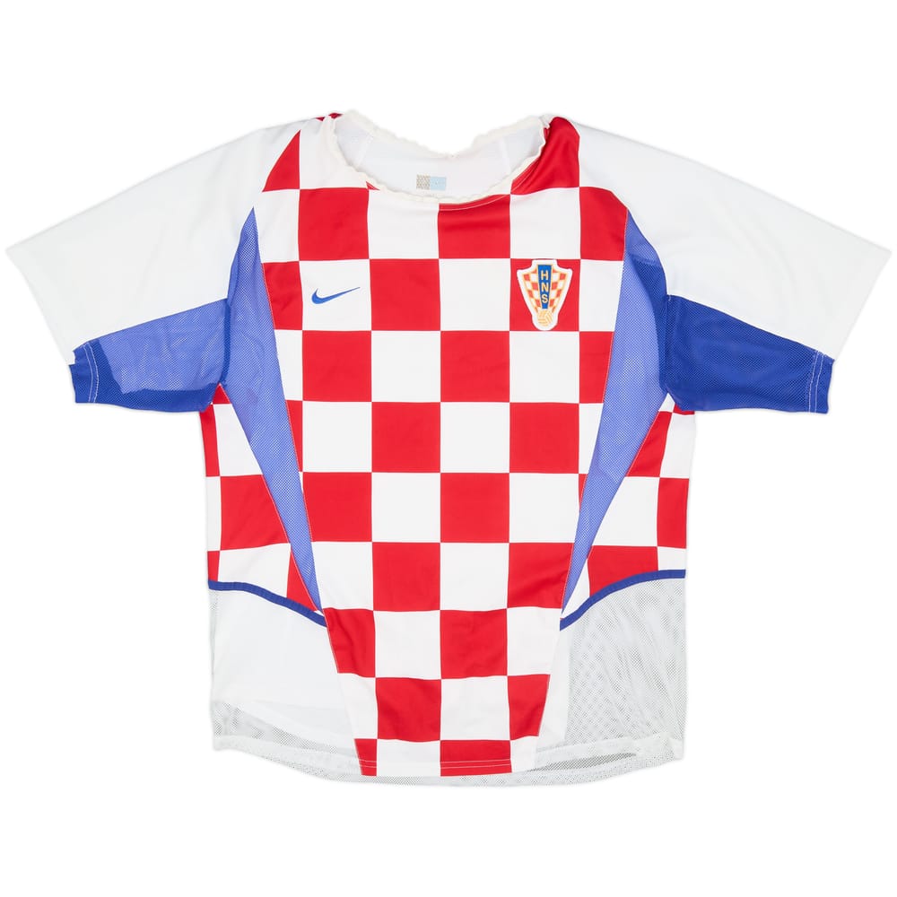 2002-04 Croatia Player Issue Home Shirt - 7/10 - (M)