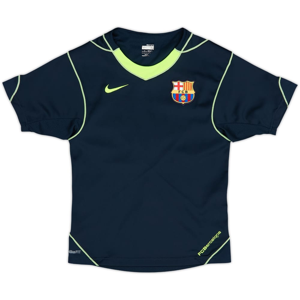 2007-08 Barcelona Nike Training Shirt - 8/10 - (S.Boys)