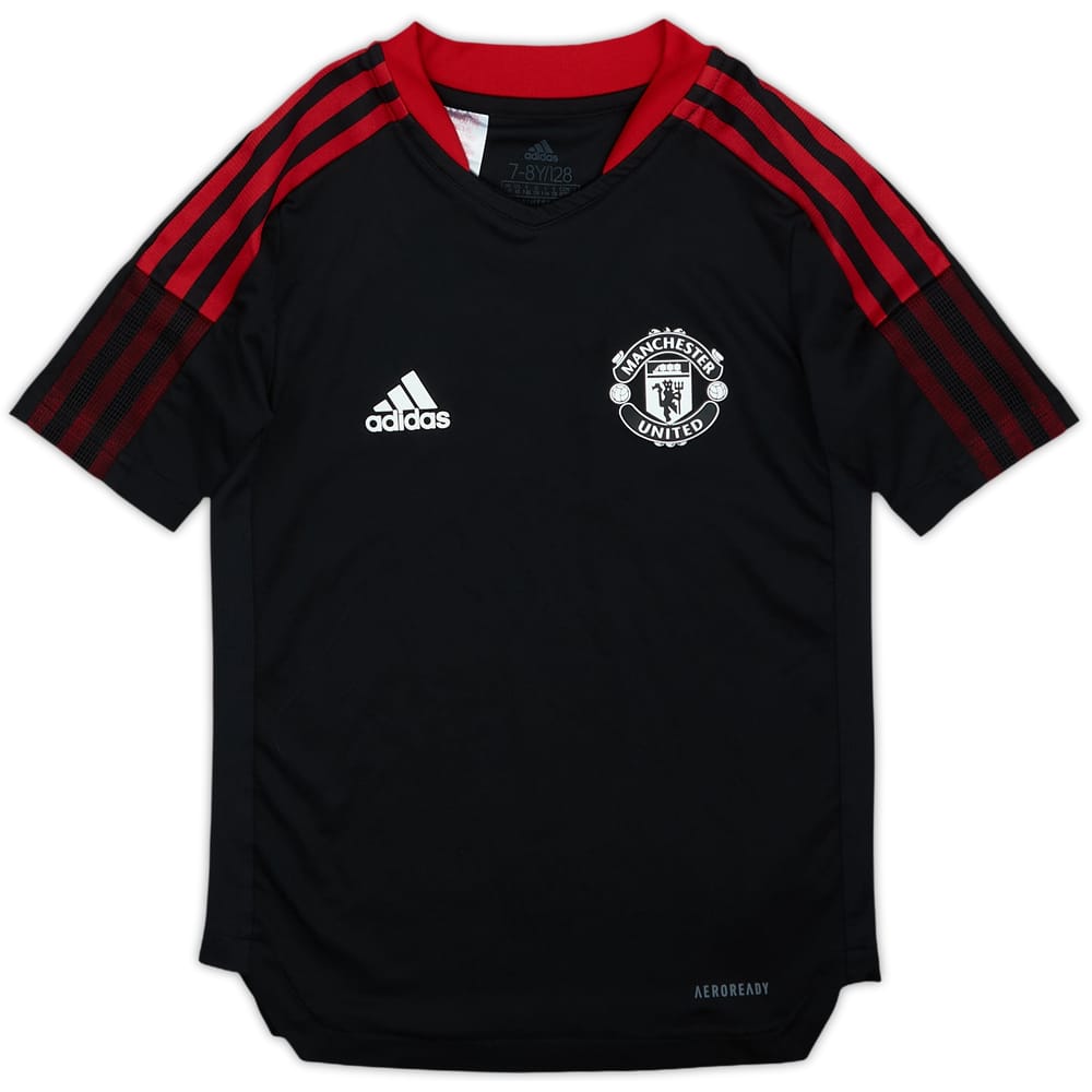 2021-22 Manchester United adidas Training Shirt - 9/10 - (S.Boys)