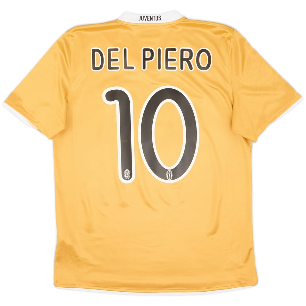 2008-09 Juventus Away Shirt Del Piero #10 - 6/10 - (M)