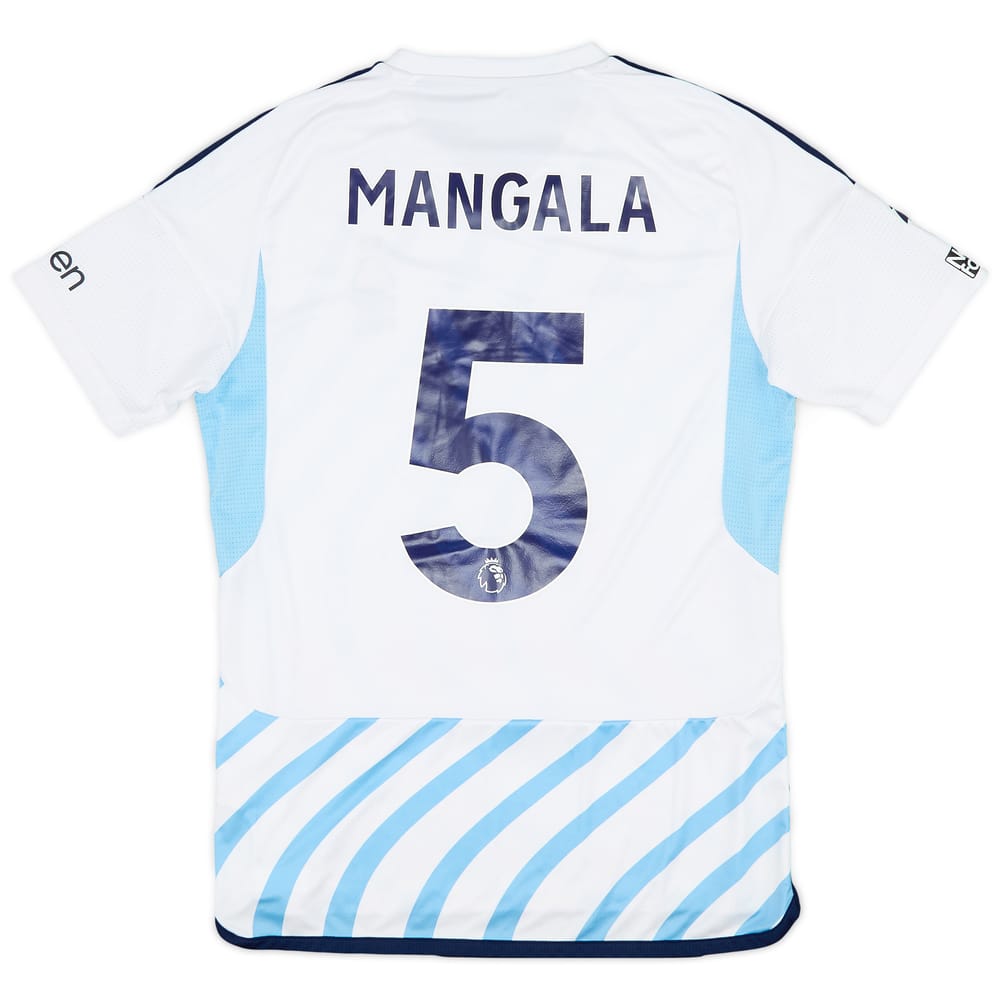 2023-24 Nottingham Forest Match Issue Away Shirt Mangala #5