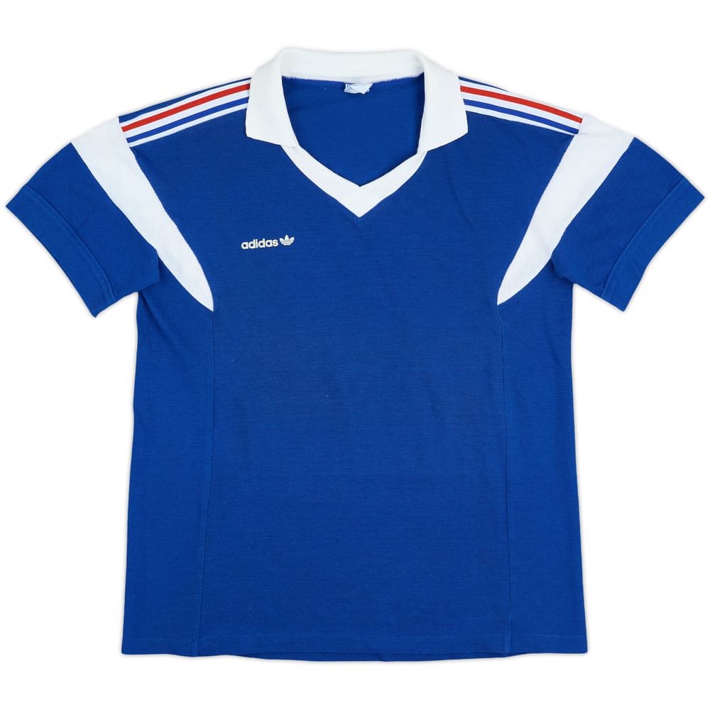 1987 France U-21 Match Issue Home Shirt #13