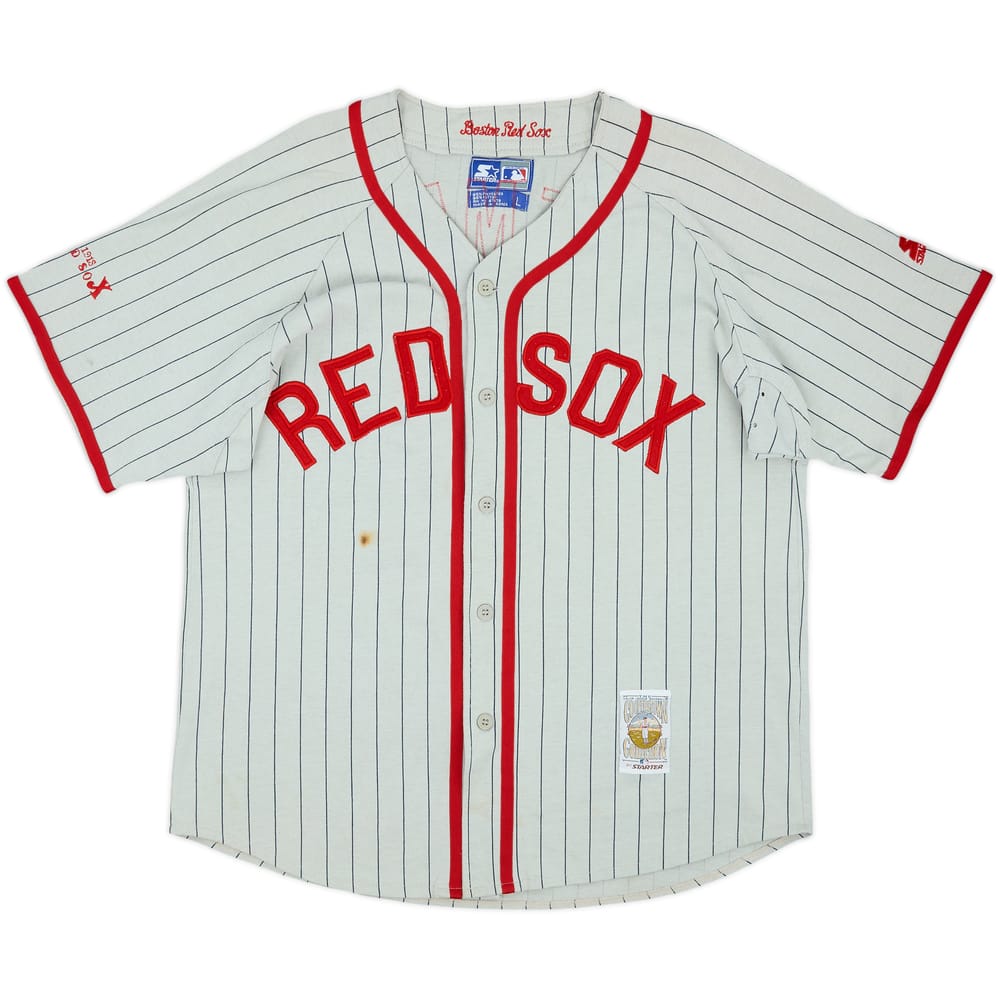 1990-96 Boston Red Sox Clemens #21 Starter Cooperstown Collection Jersey - 6/10 - (L)