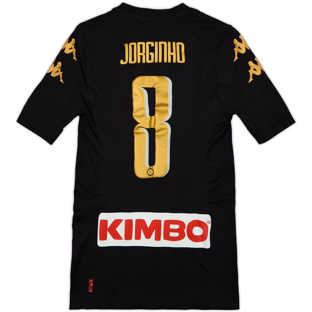 2016-17 Napoli Authentic Third Shirt Jorginho #8 - 7/10 - (M/L)