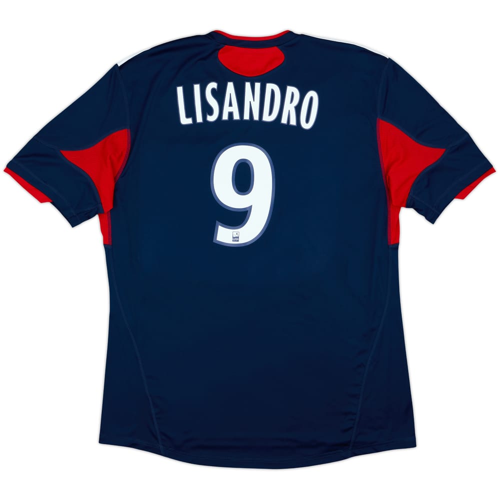 2010-11 Lyon Third Shirt Lisandro #9 (XL)
