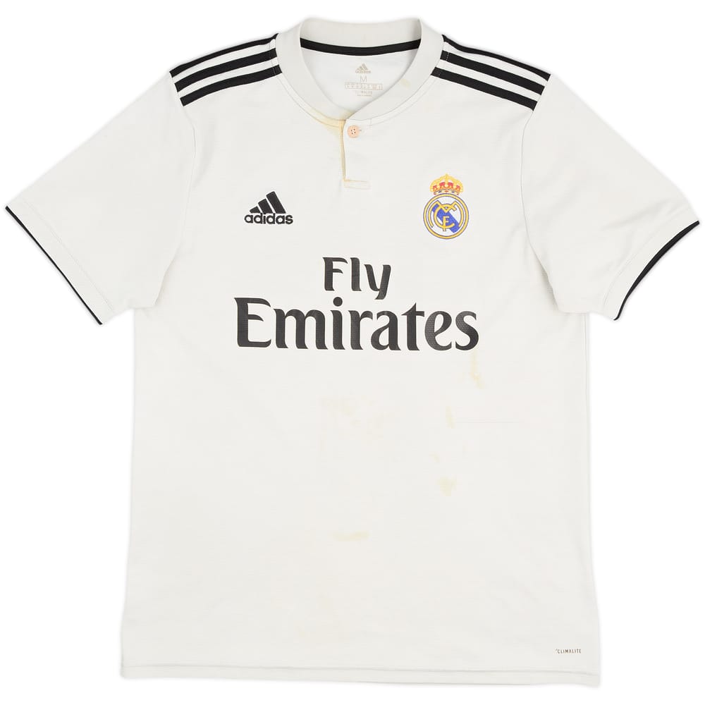 2018-19 Real Madrid Home Shirt - 4/10 - (M)
