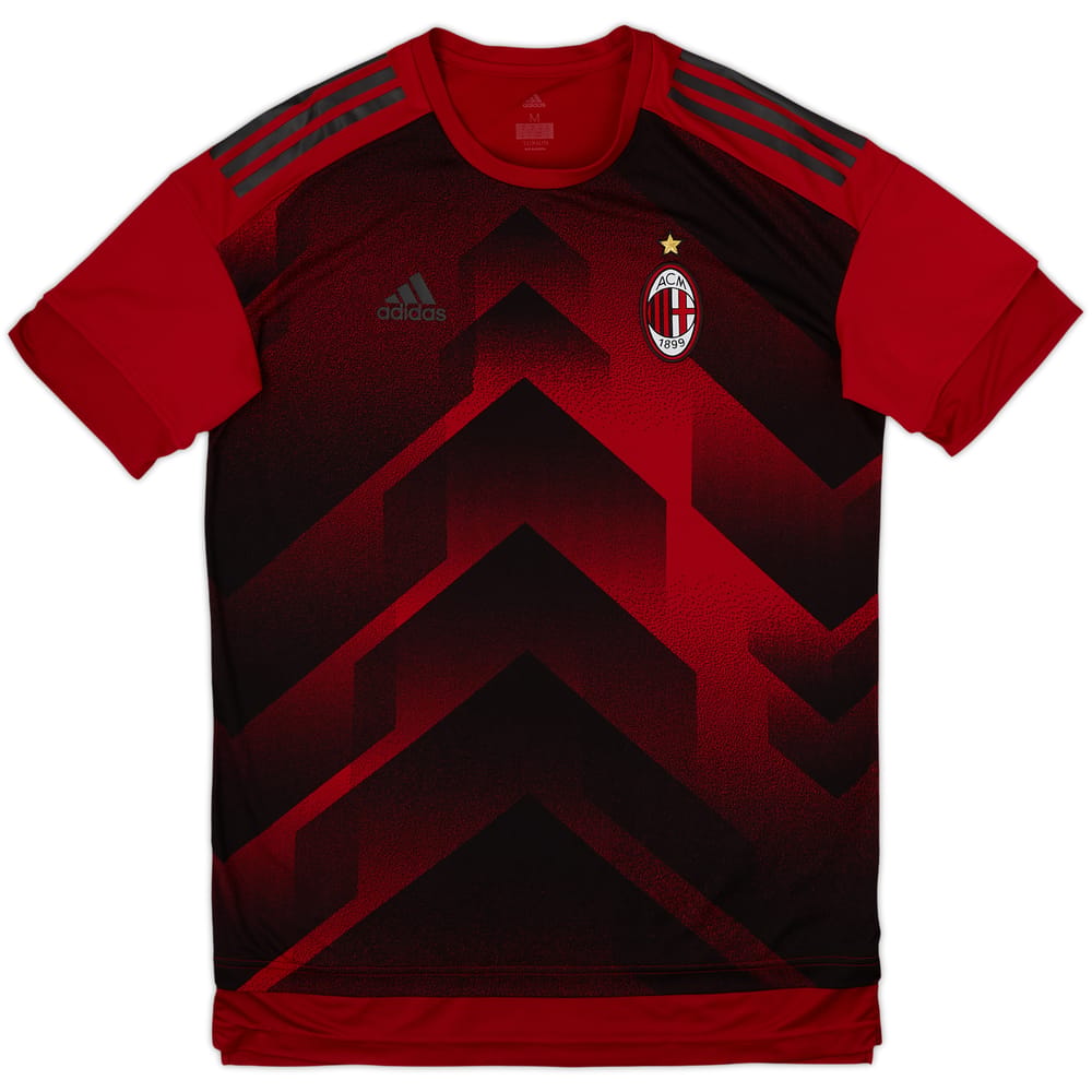 2017-18 AC Milan adidas Training Shirt - 7/10 - (M)