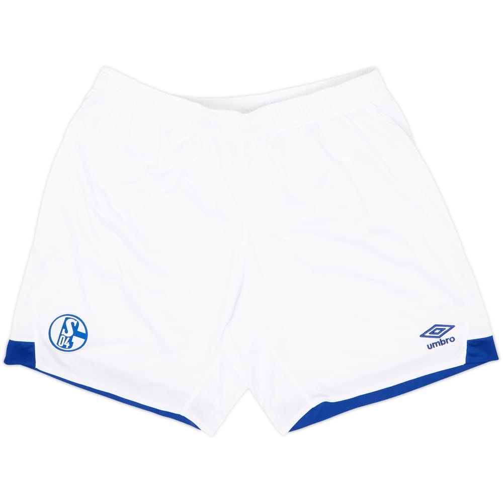 2019-20 Schalke Home Shorts - 8/10 - (XXL)