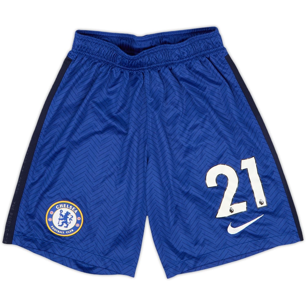 2020-21 Chelsea Home Shorts #21 (Chilwell) - 8/10 - (S)