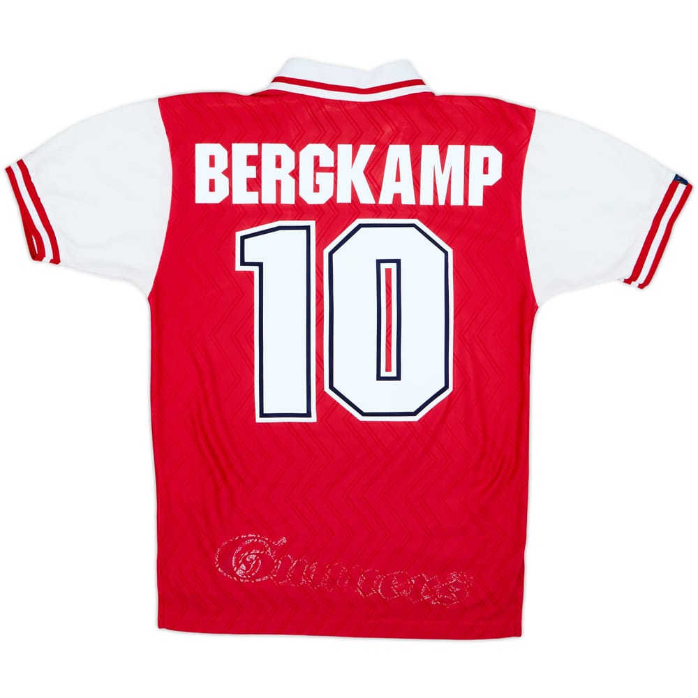 1996-98 Arsenal Home Shirt Bergkamp #10 - 5/10 - (S)