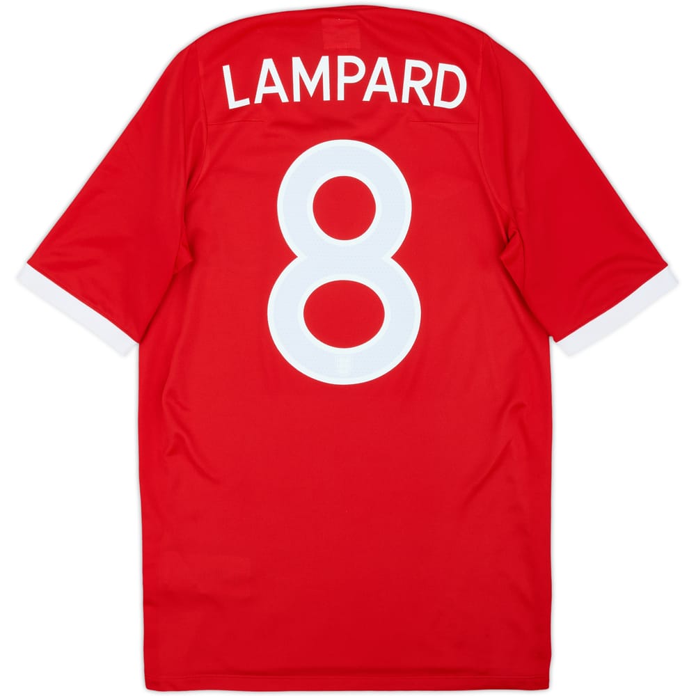 2010-11 England 'South Africa' Away Shirt Lampard #8 - 8/10 - (XS)