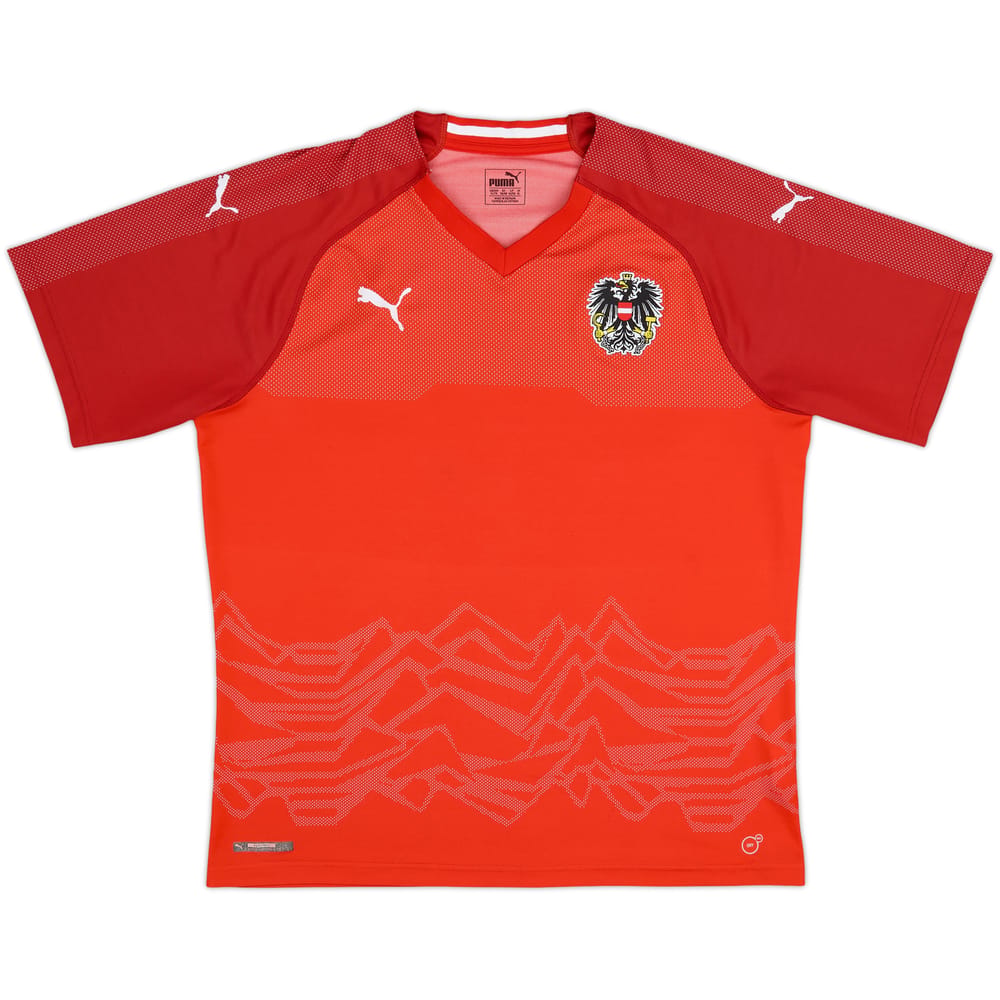 2018-19 Austria Home Shirt - 8/10 - (XL)