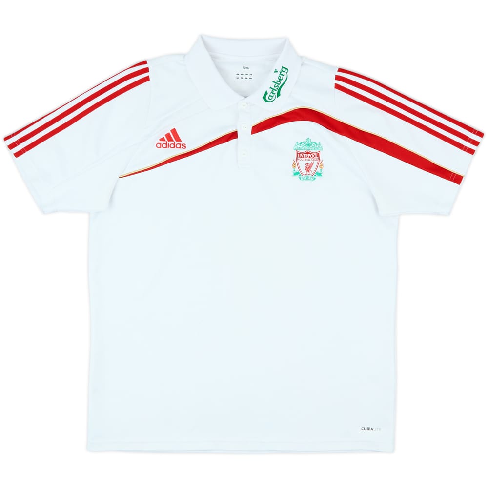 2009-10 Liverpool adidas Polo Shirt - 8/10 - (XL)