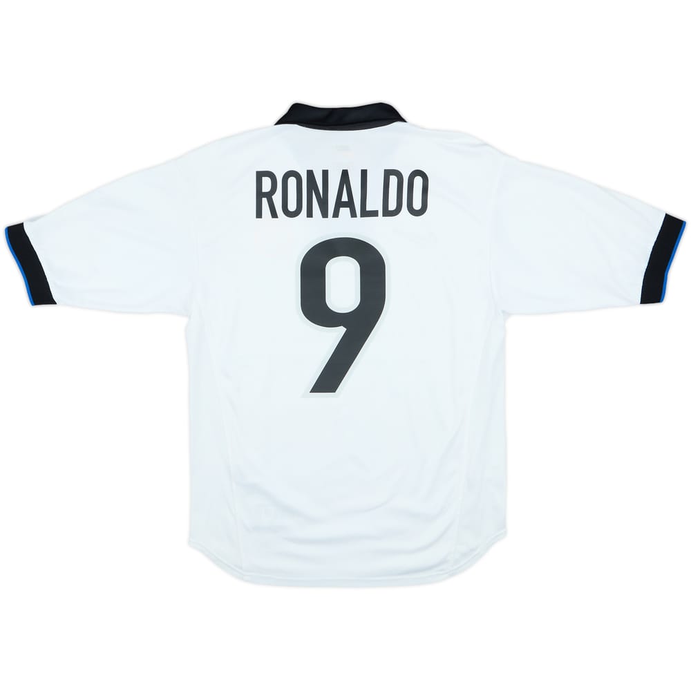 1998-99 Inter Milan Away Shirt Ronaldo #9 - 8/10 - (S)