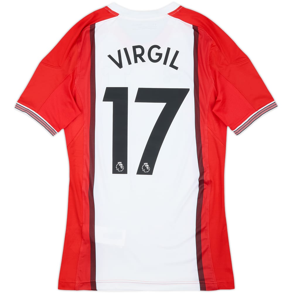 2017-18 Southampton Home Shirt Virgil #17 - 10/10 - (S)