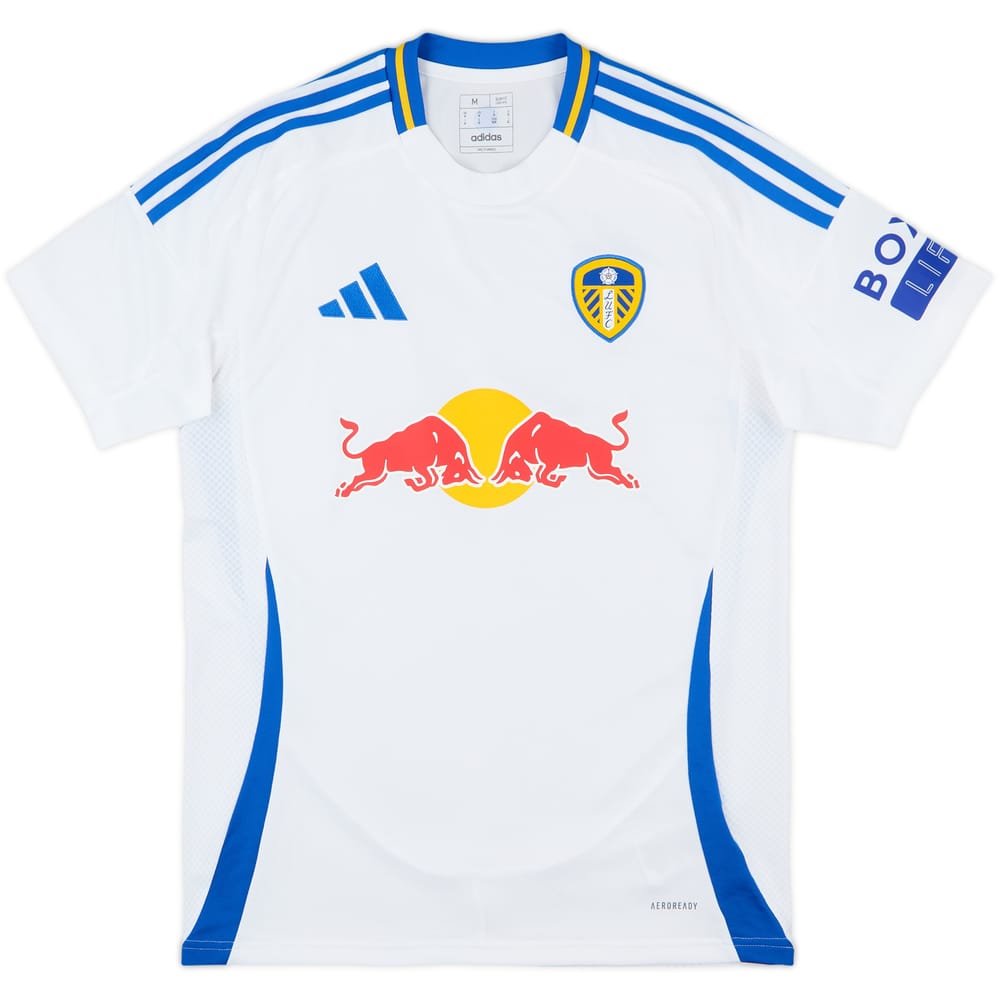 2024-25 Leeds United Home Shirt - 8/10 - (M)