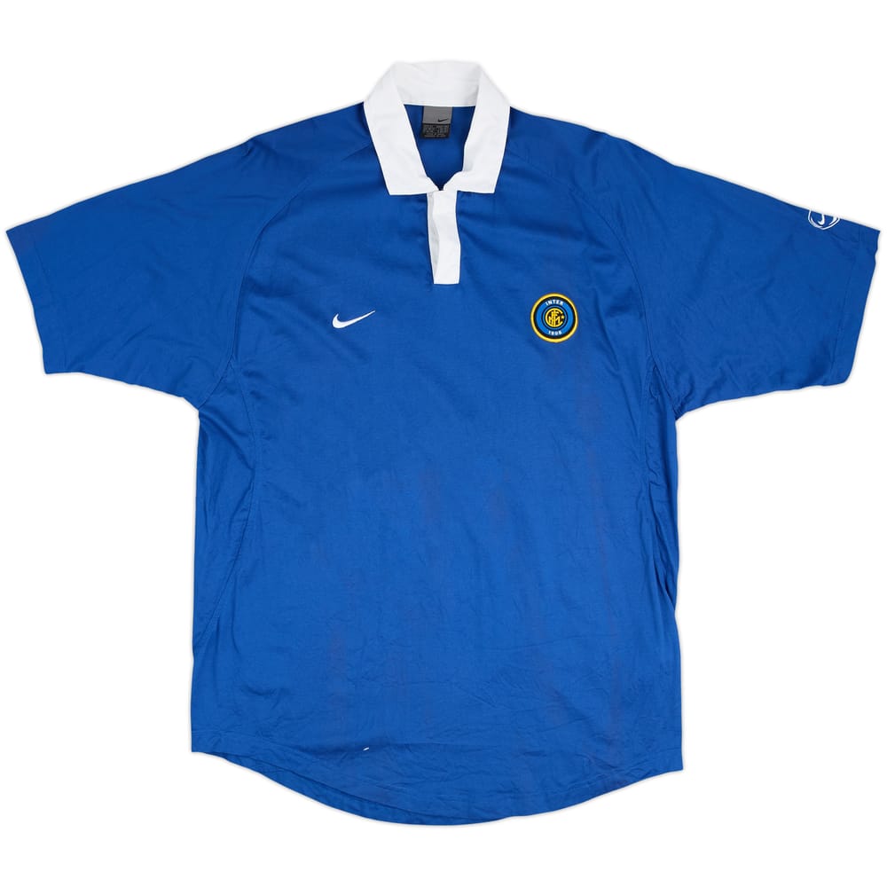 2003-04 Inter Milan Nike Polo Shirt - 6/10 - (XL)