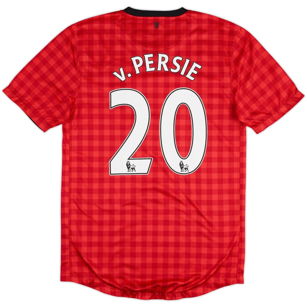 2012-13 Manchester United Home Shirt v.Persie #20 - 5/10 - (S)