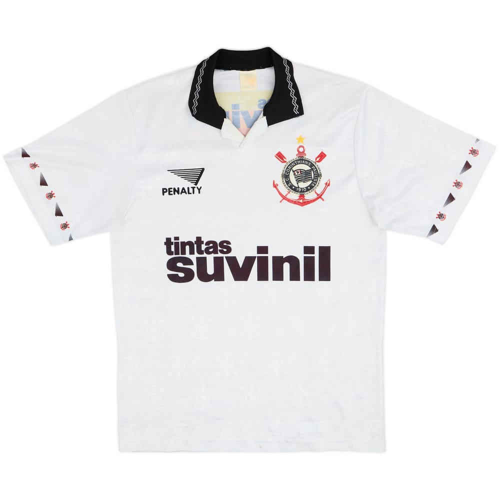1995 Corinthians Home Shirt - 9/10 - (M)