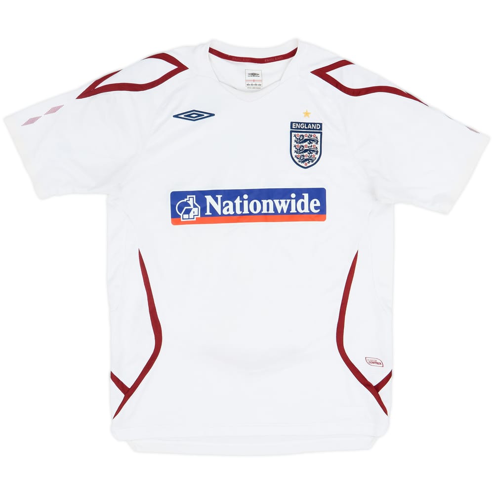 2006-07 England Umbro Training Shirt - 8/10 - (M)