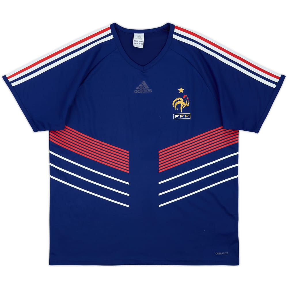 2009-10 France Basic Home Shirt - 4/10 - (L)