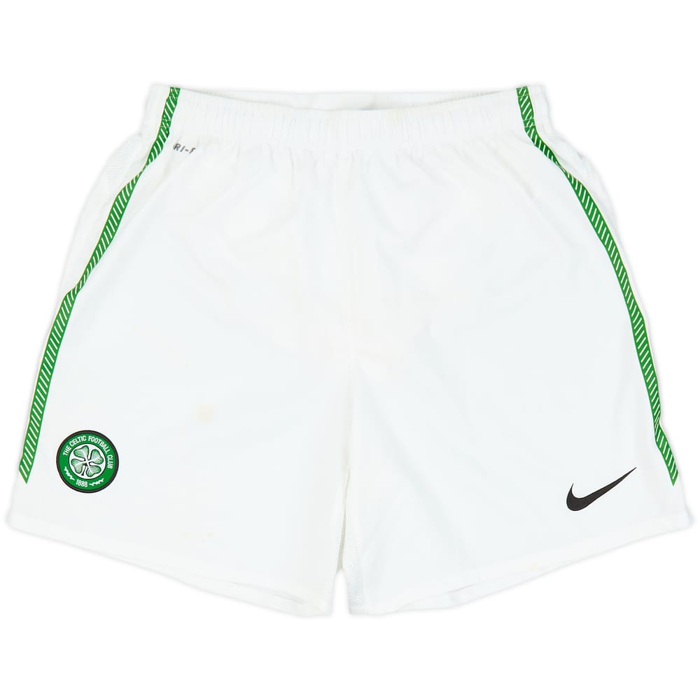 2010-11 Celtic Home Shorts - 8/10 - (S)