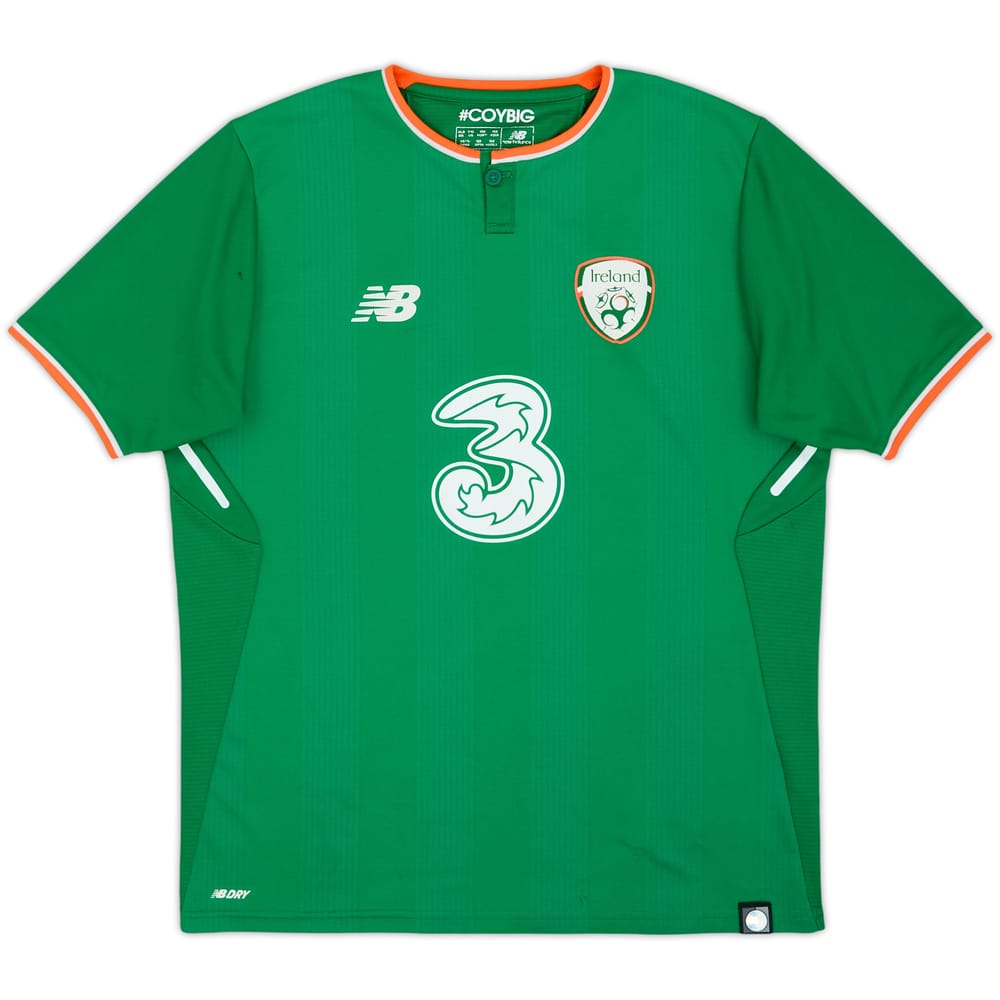 2017-18 Ireland Home Shirt - 6/10 - (XL.Boys)