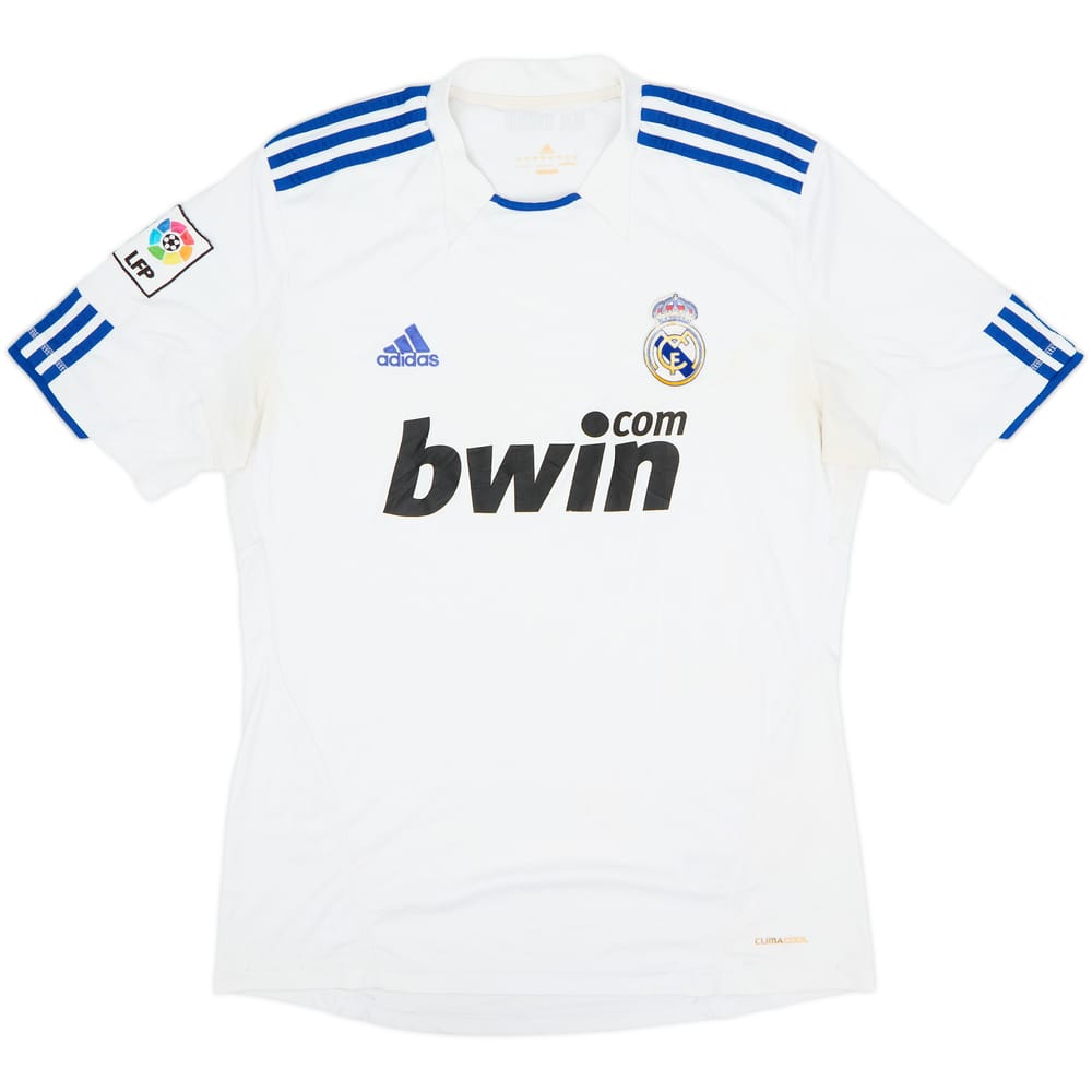 2010-11 Real Madrid Home Shirt - 4/10 - (L)