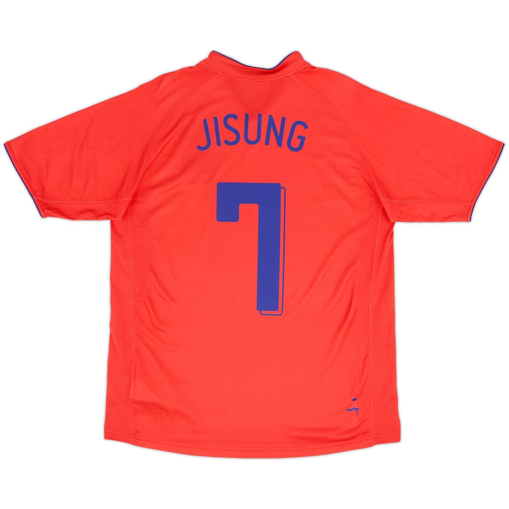 2006-08 South Korea Home Shirt Ji Sung #7 - 5/10 - (L)