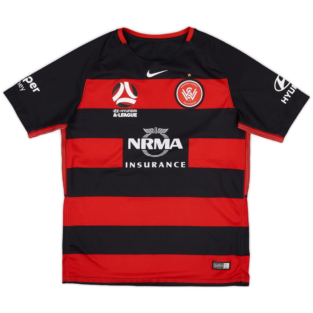 2017-18 Western Sydney Wanderers Home Shirt - 8/10 - (XL.Boys)