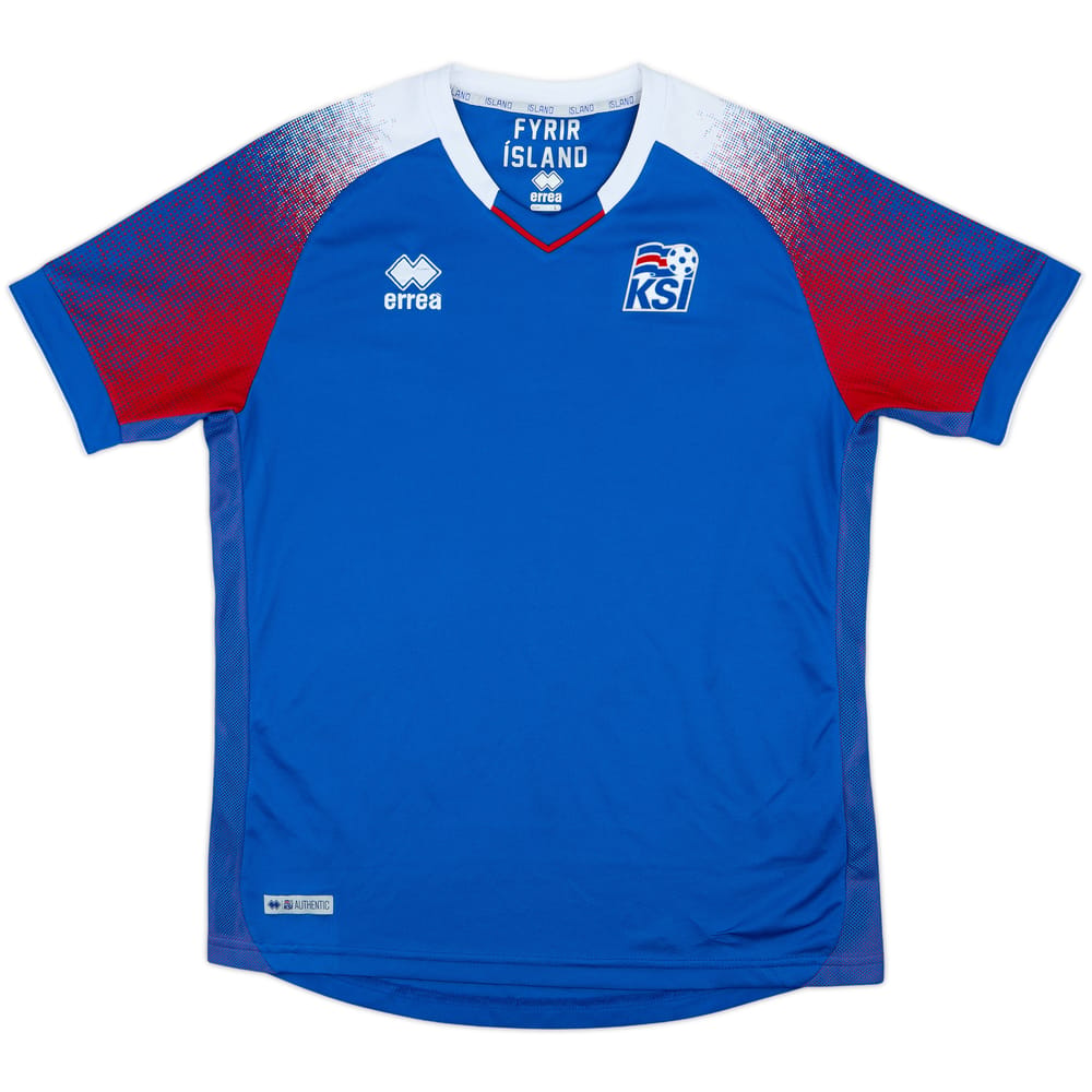 2018-19 Iceland Home Shirt - 8/10 - (L)