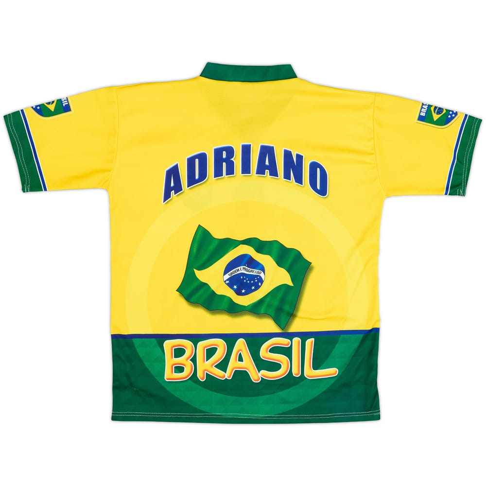 2004-06 Brazil Adriano Fan Shirt - 8/10 - (M)