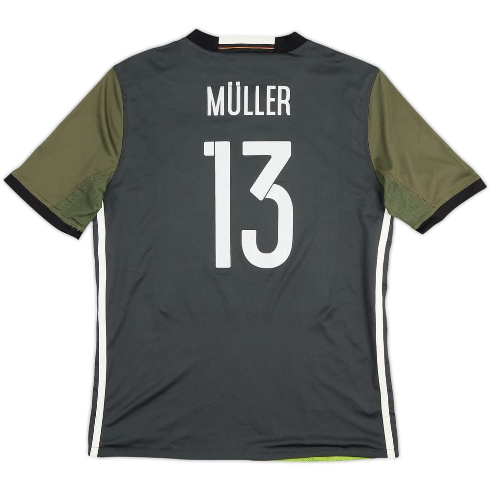 2015-17 Germany Away Shirt Muller #13 - 8/10 - (XL.Boys)