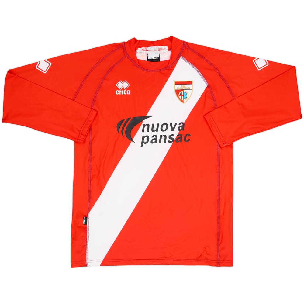 2005-06 Mantova Away L/S Shirt - 8/10 - (L)