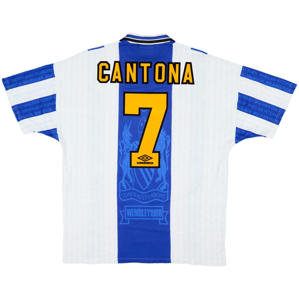 1994-96 Manchester United Third Shirt Cantona #7 - 6/10 - (XL)