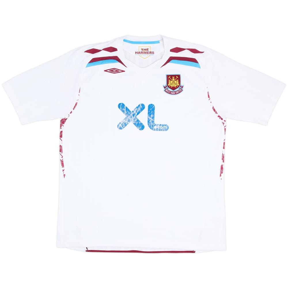 2007-08 West Ham Away Shirt - 5/10 - (XXL)