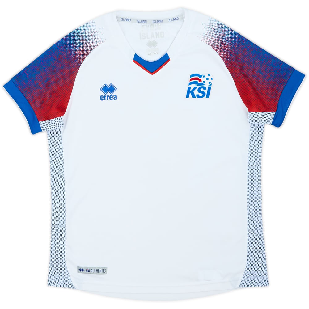 2018-19 Iceland Away Shirt - 8/10 - (L.Boys)