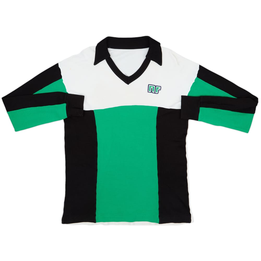 1980s Ennerre Template L/S Shirt #10 - 8/10 - (M/L)