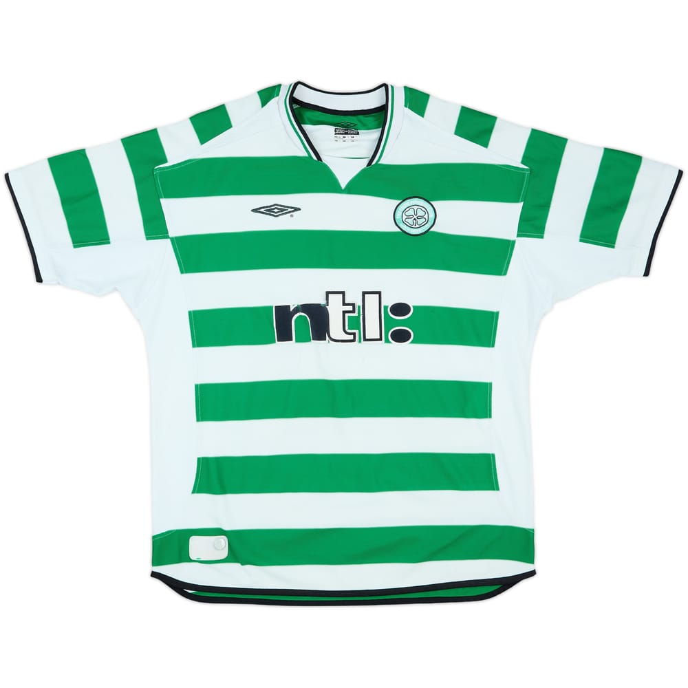 2001-03 Celtic Home Shirt - 4/10 - (XL)