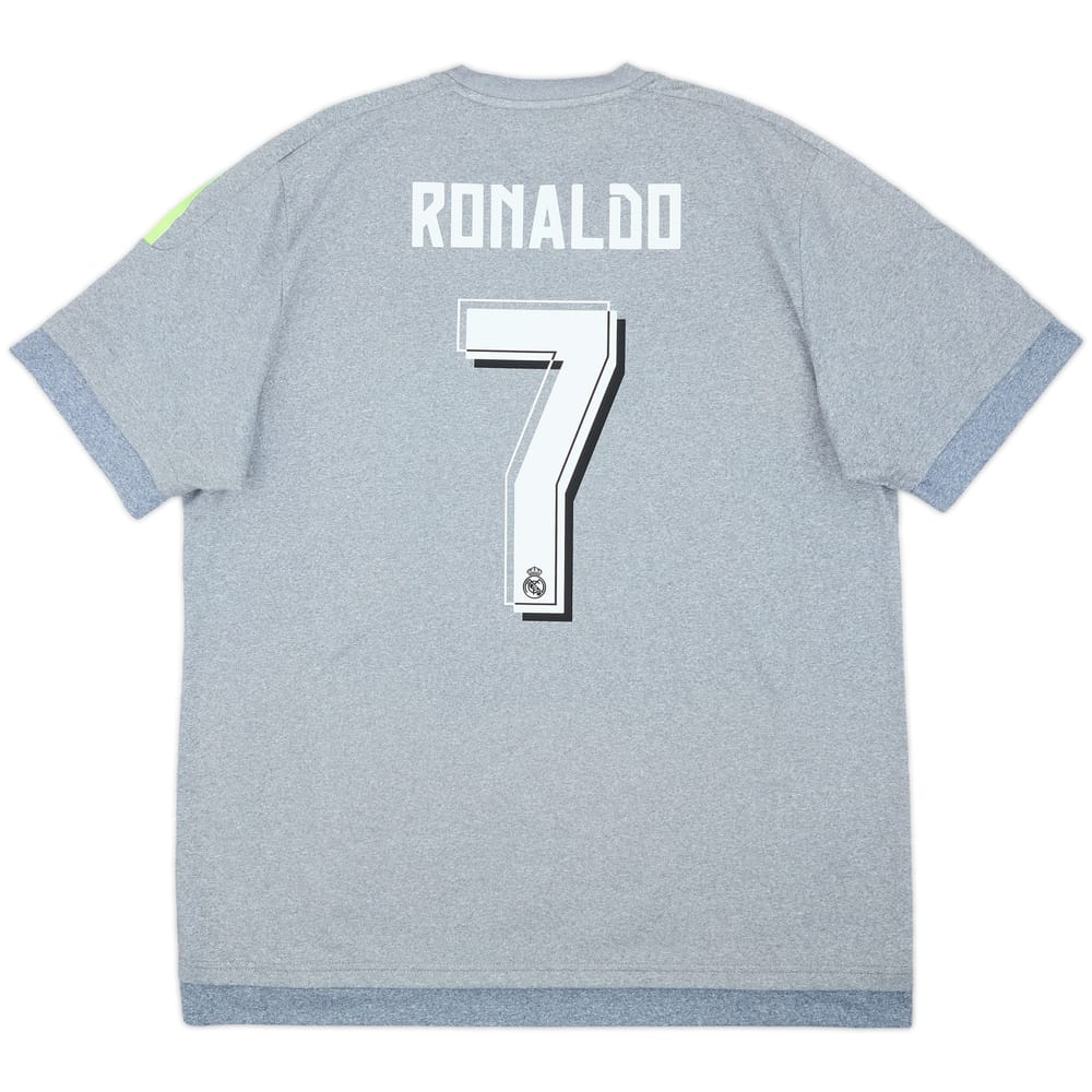 2015-16 Real Madrid Away Shirt Ronaldo #7 - 7/10 - (XL)