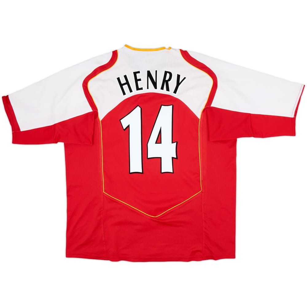 2004-05 Arsenal Home Shirt Henry #14 - 7/10 - (XXL)