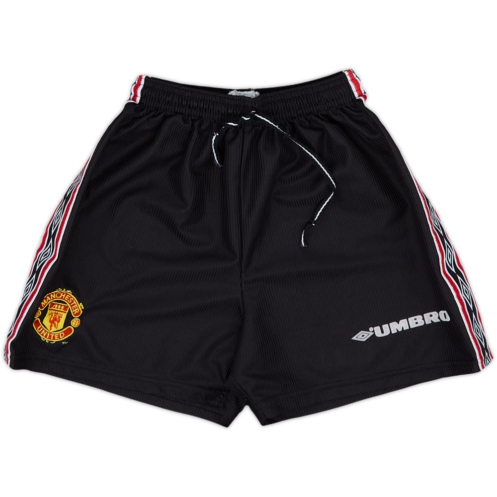 1998-00 Manchester United Away Shorts - 8/10 - (9-10 Years)