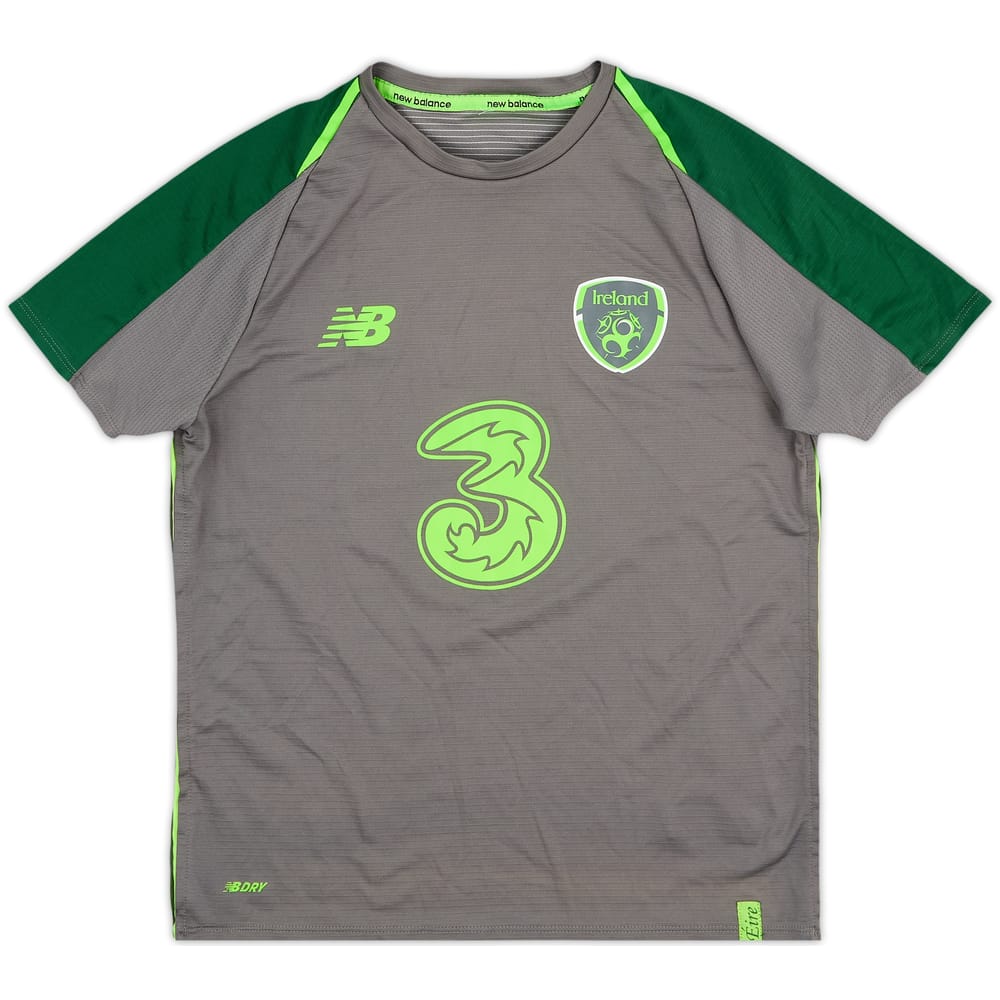 2018-20 Ireland New Balance Training Shirt - 8/10 - (S.Boys)
