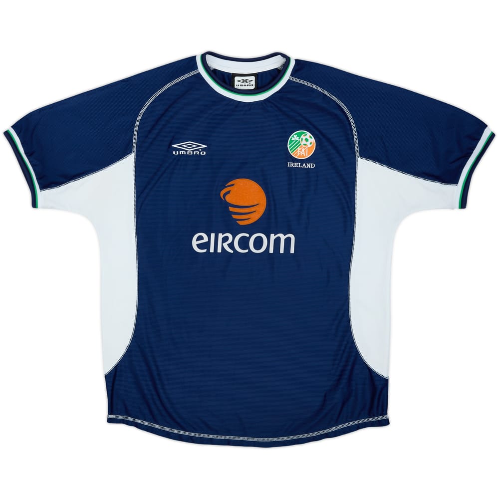 2002-03 Ireland Umbro Training Shirt - 8/10 - (XL)