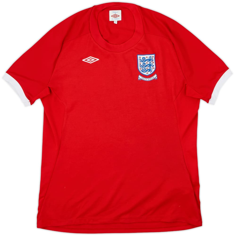 2010-11 England 'South Africa' Away Shirt - 10/10 - (Women's L)