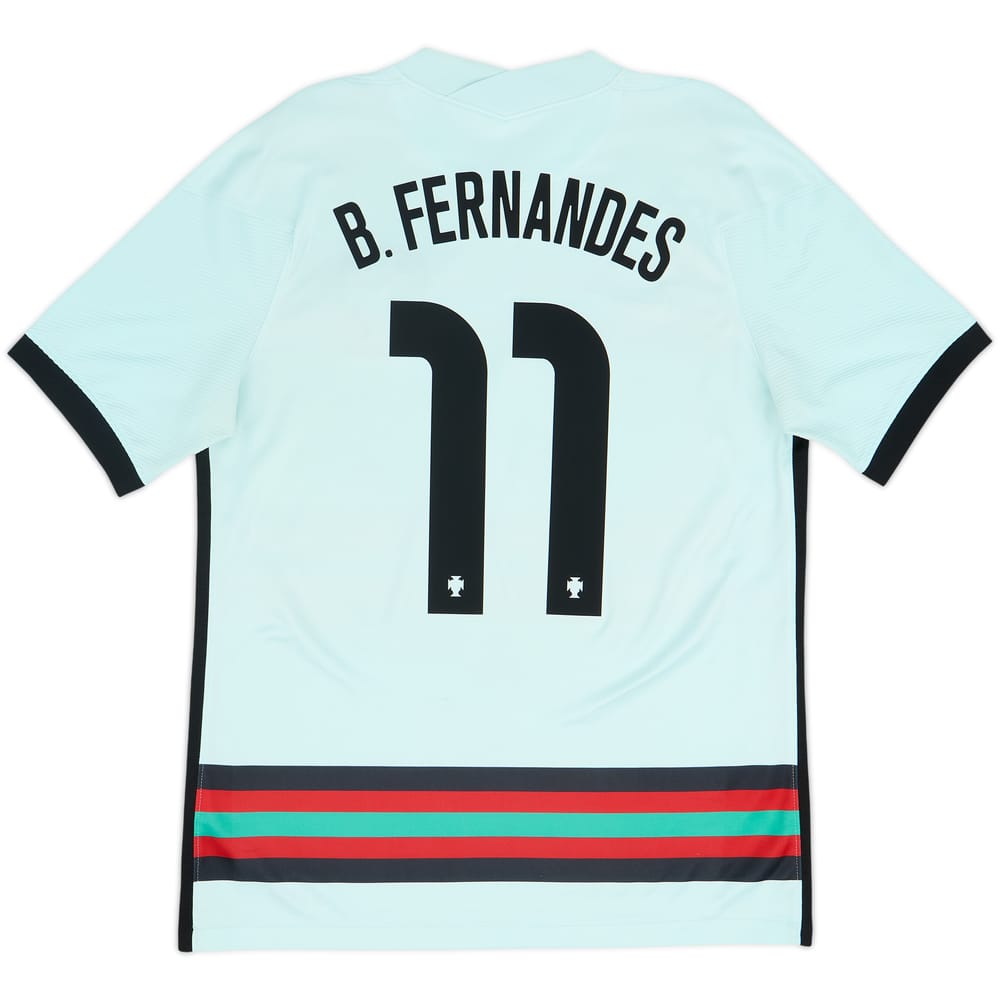 2020-22 Portugal Away Shirt B.Fernandes #11 - 6/10 - (M)