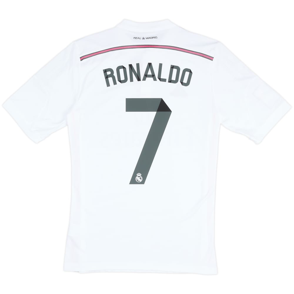 2014-15 Real Madrid Home Shirt Ronaldo #7 - 6/10 - (S)
