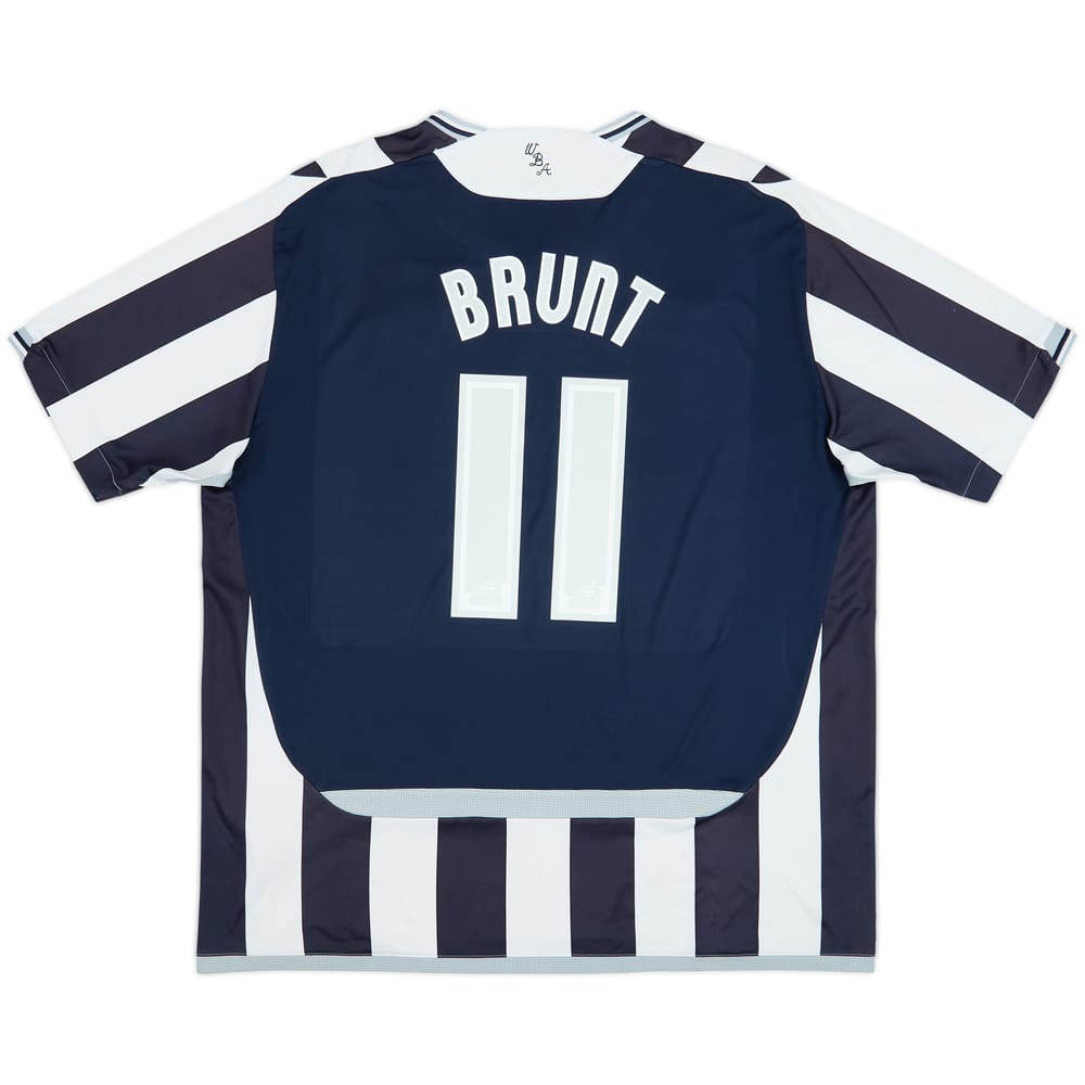 2009-10 West Brom Home Shirt Brunt #11 - 6/10 - (XXL)