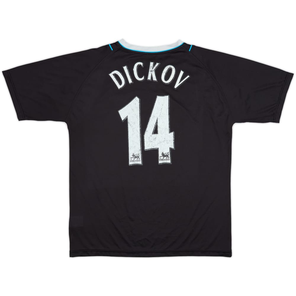 2006-07 Manchester City Away Shirt Dickov #14 - 5/10 - (L)